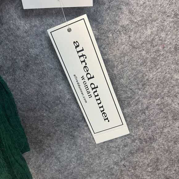 NWT Alfred Dunner Woman Top 3X Emerald Isle Green Center Medallion Embroidery - Picture 6 of 16